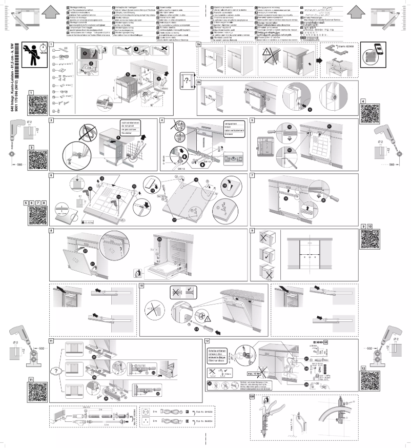 Page 1 de la notice Instructions / montage Constructa CG4A56J5