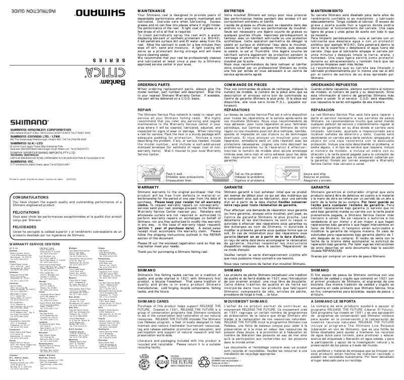 Image de la première page du manuel de l'appareil Citica 201B