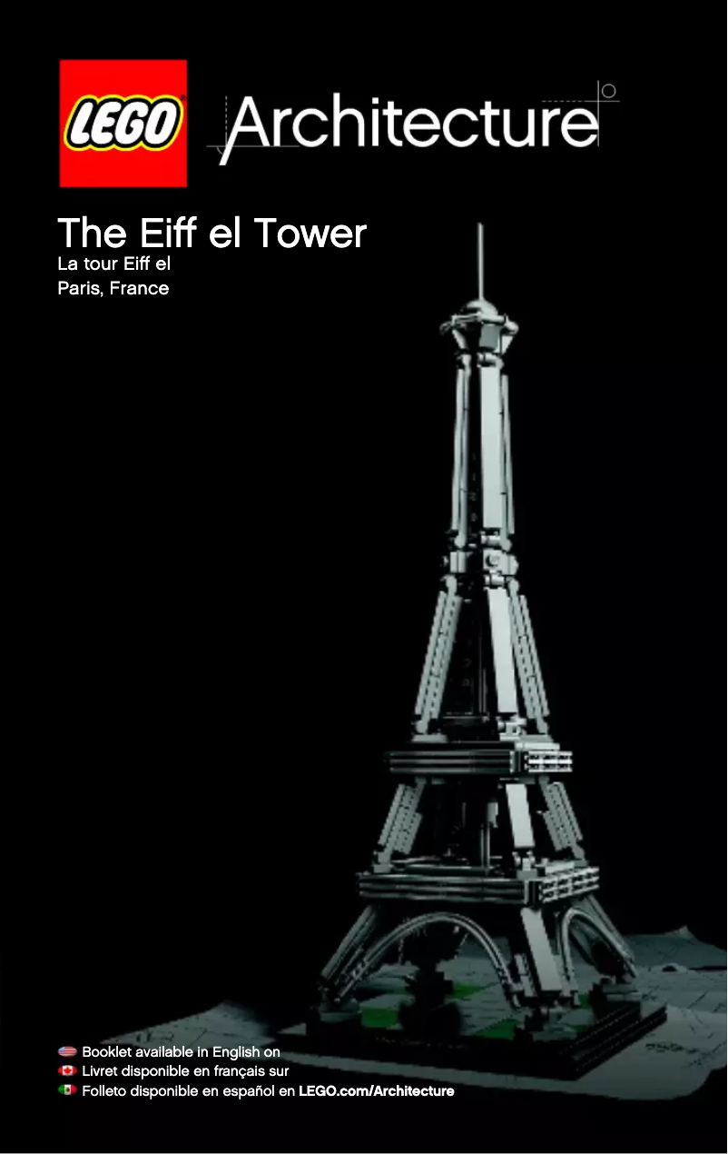 Page 1 de la notice Consignes visuelles Lego Architecture