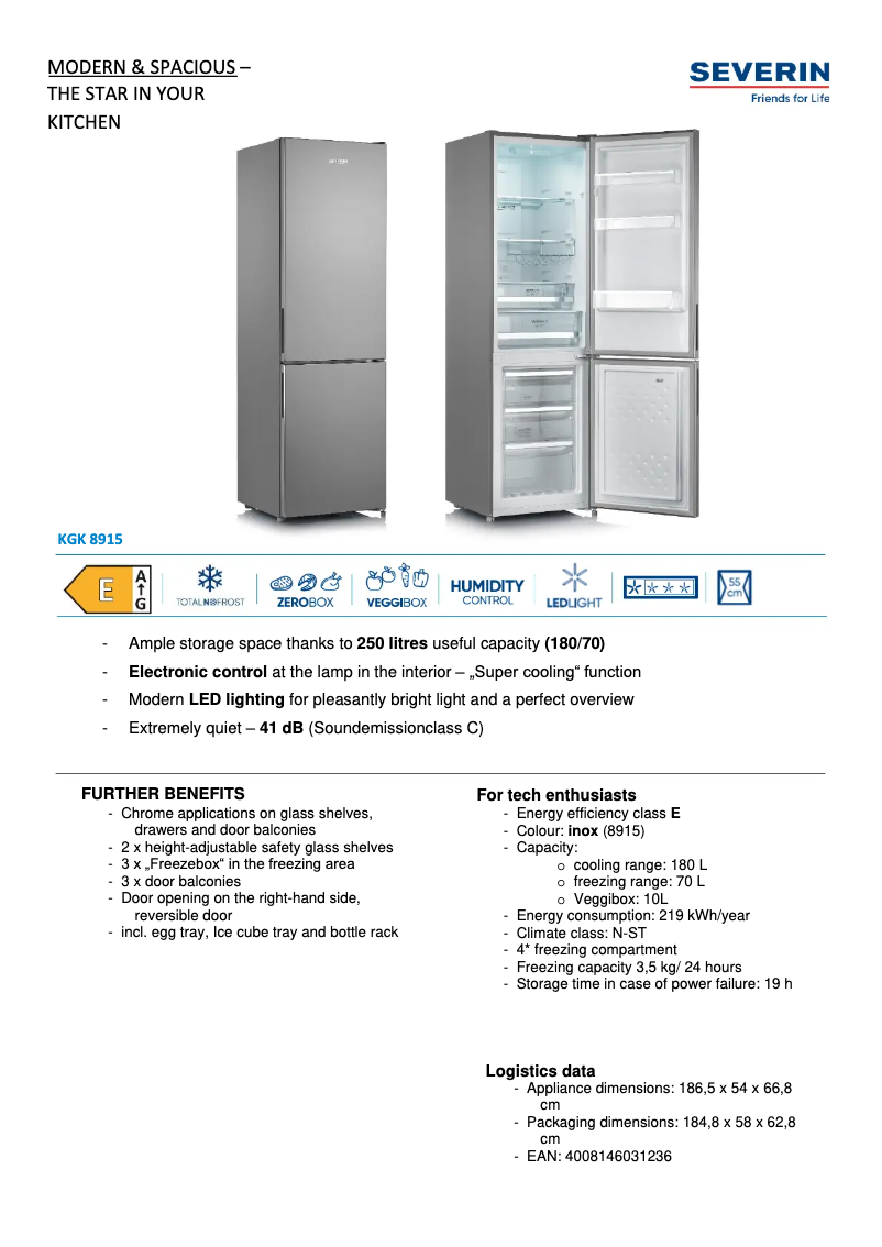 Image de la première page du manuel de l'appareil KGK 8915