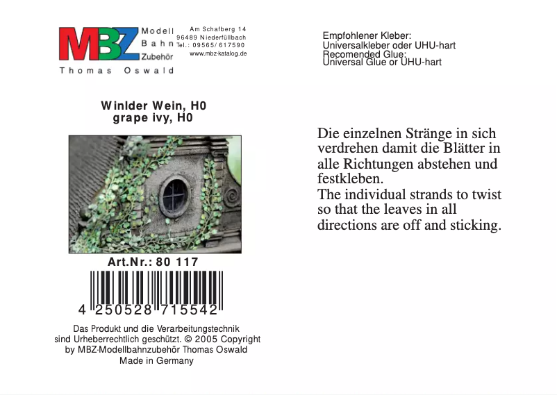 Image de la première page du manuel de l'appareil 80117