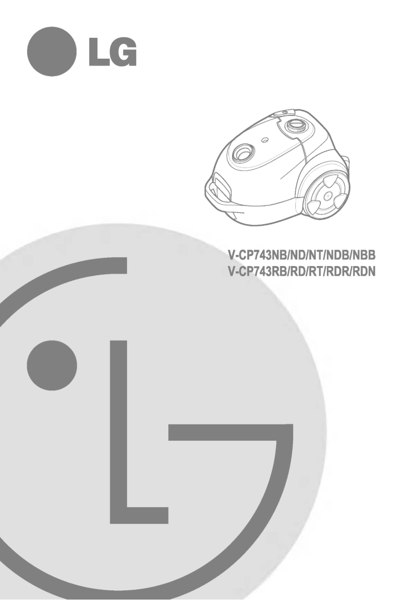 Page 1 de la notice Manuel utilisateur LG VTCP743RB