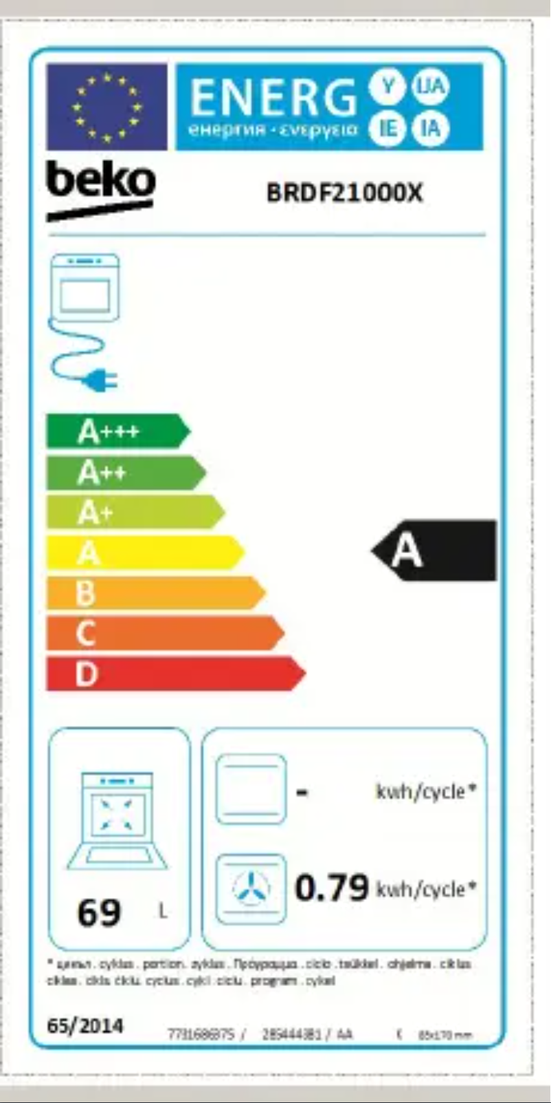 Image de la première page du manuel de l'appareil BRDF21000