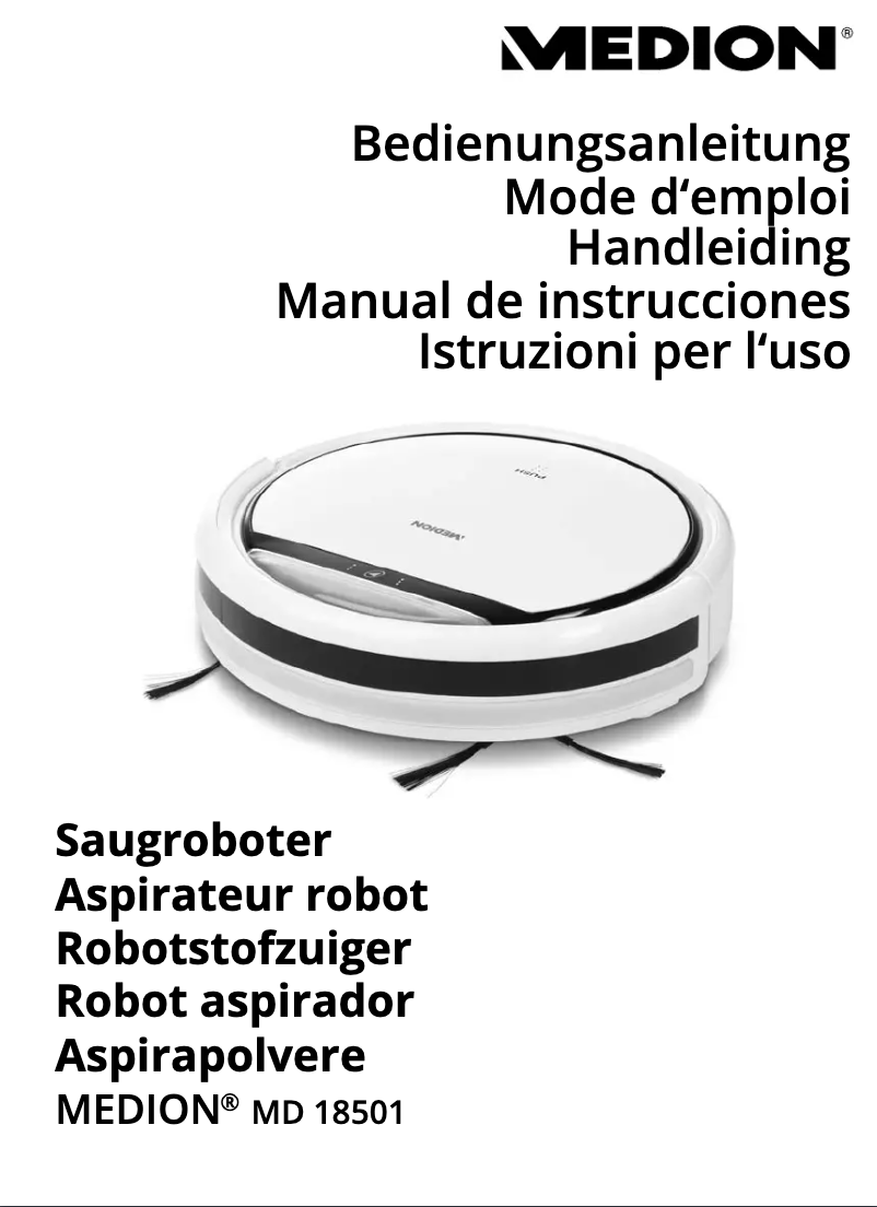 Image de la première page du manuel de l'appareil MD 18501