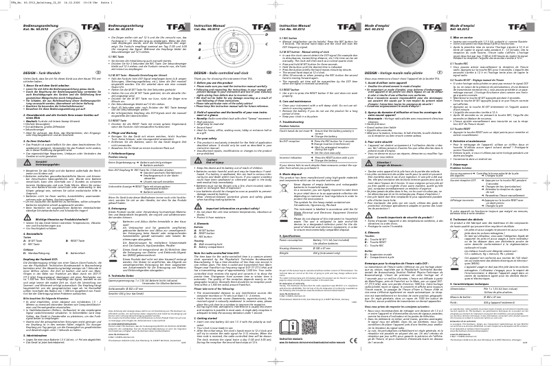 Página 1 del manual Manual de usuario TFA 60.3512