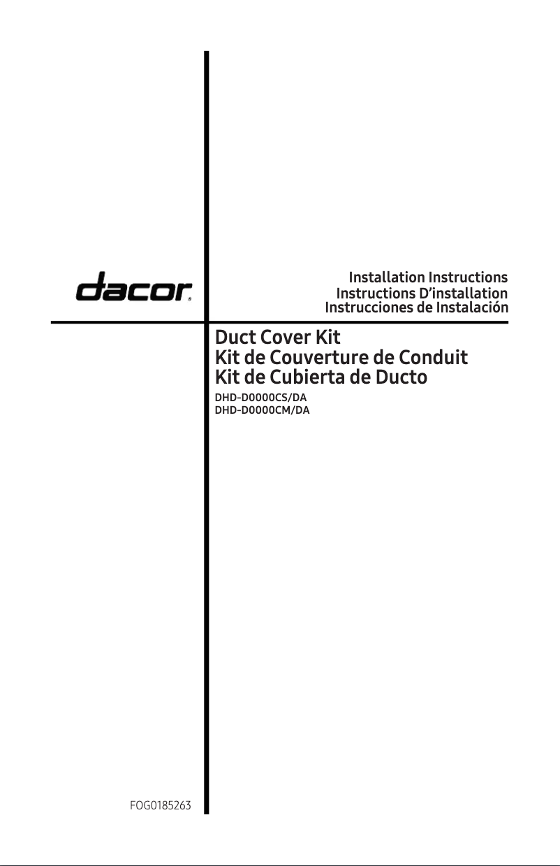 Image de la première page du manuel de l'appareil DHD48U990CM/DA