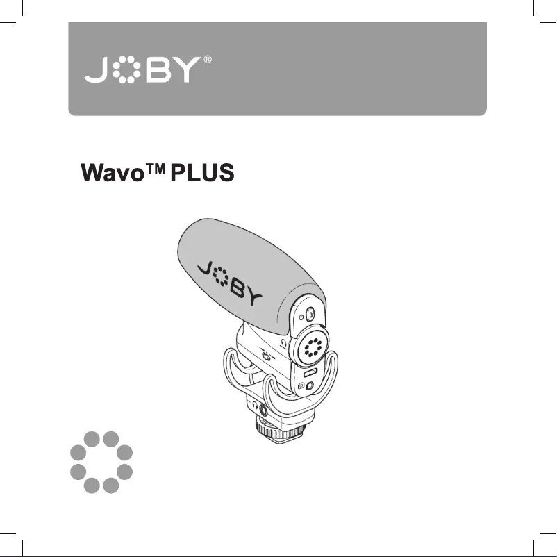 Page n°1 - Manuel utilisateur Joby Wavo Plus