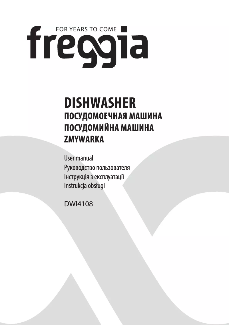 Página 1 del manual Manual de usuario Freggia DWI4108