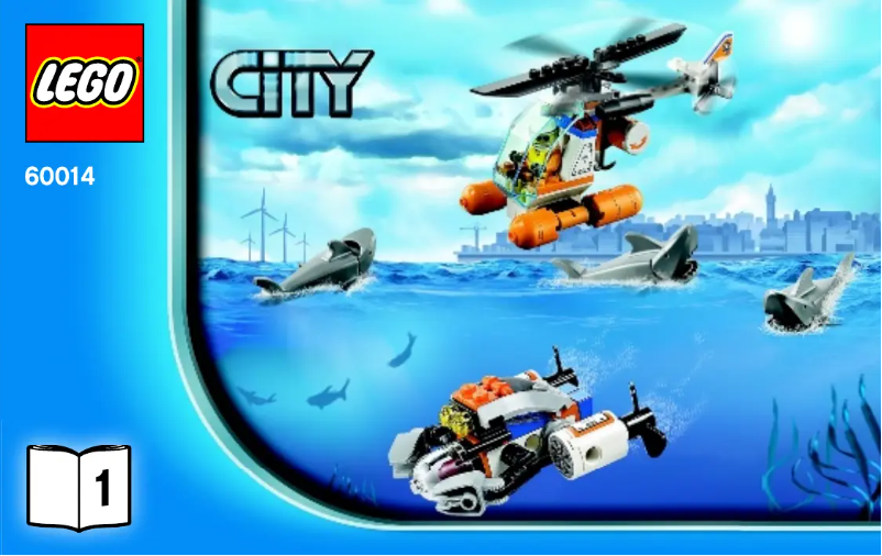 Page 1 de la notice Manuel utilisateur Lego Coast Guard Patrol