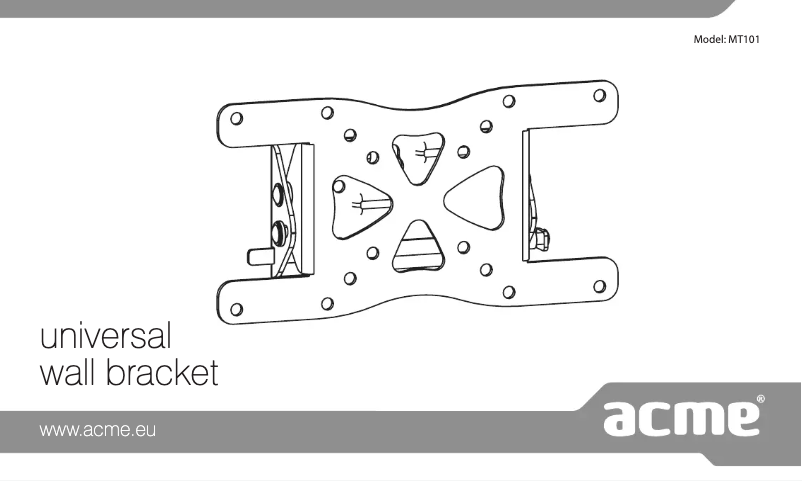 Page 1 de la notice Manuel utilisateur Acme United MT101