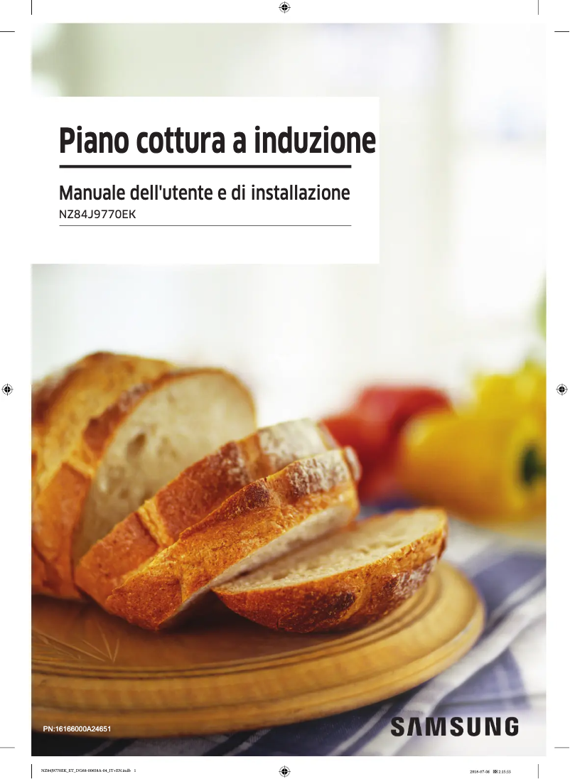 Page 1 de la notice Manuel utilisateur Samsung NZ84T9770EK