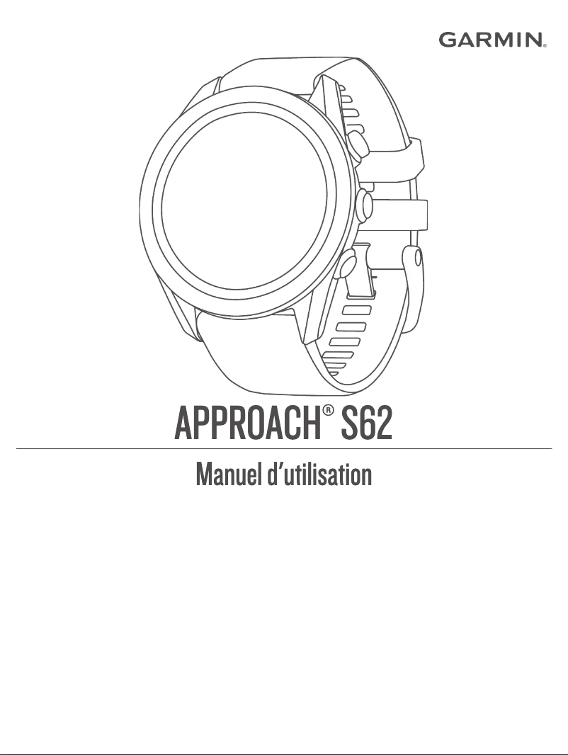 Image de la première page du manuel de l'appareil Approach S62 Bundle