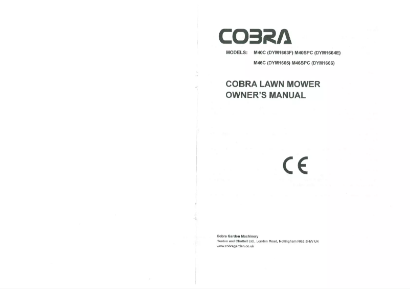 Page 1 de la notice Manuel utilisateur Cobra M46SPC