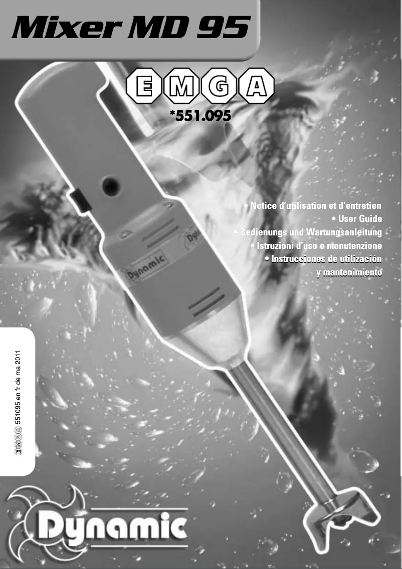 Página 1 del manual Manual de usuario Dynamic 551095