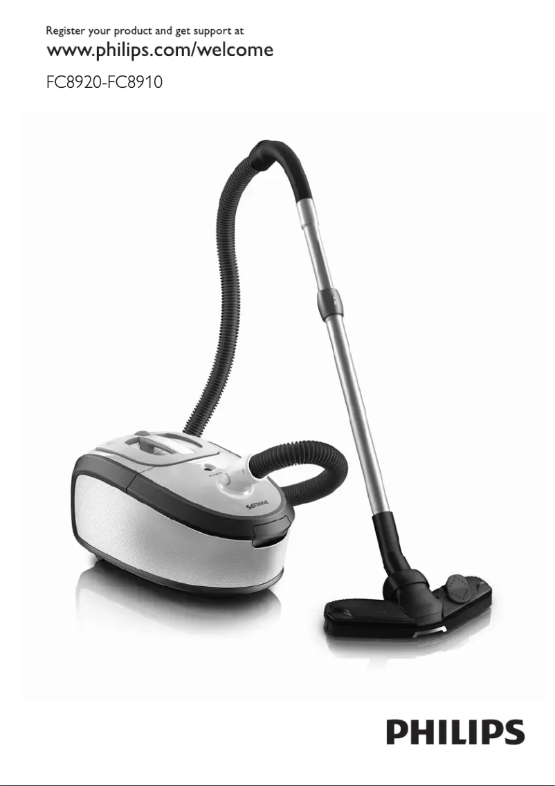 Page 1 de la notice Manuel utilisateur Philips HomeHero FC8916