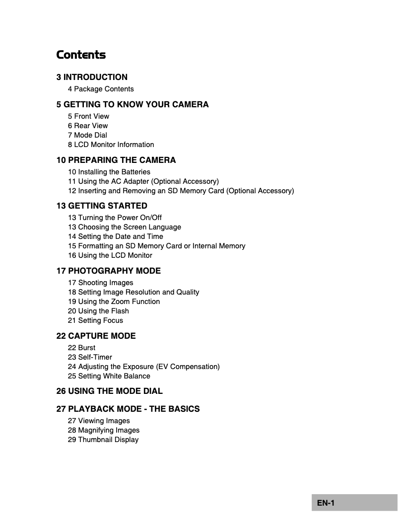 Page 1 de la notice Manuel utilisateur Acer CE 5430