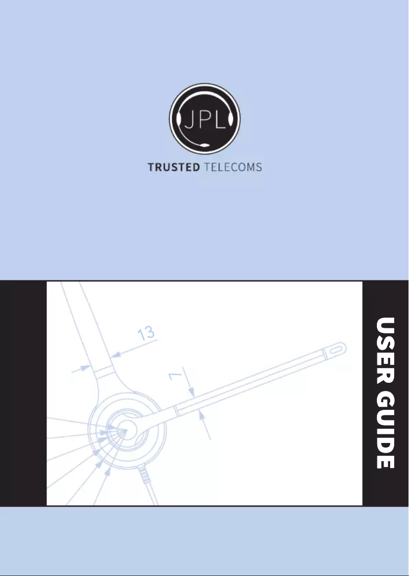 Page n°1 - Manuel utilisateur JPL 100-B