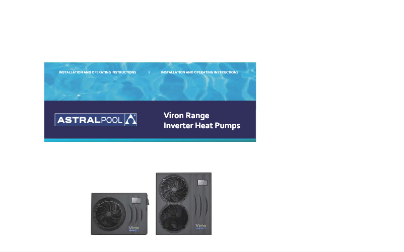 Image de la première page du manuel de l'appareil Viron Inverter iHP242