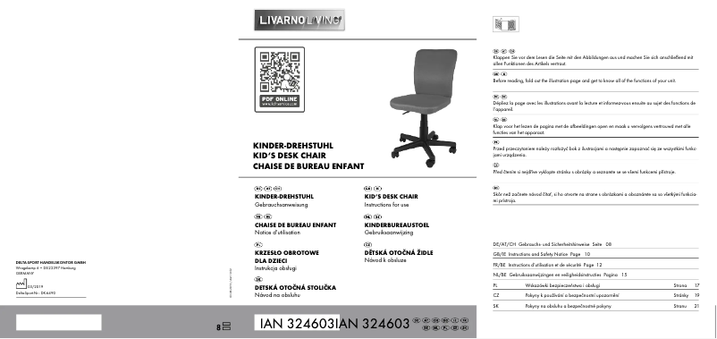 Image de la première page du manuel de l'appareil IAN 339586