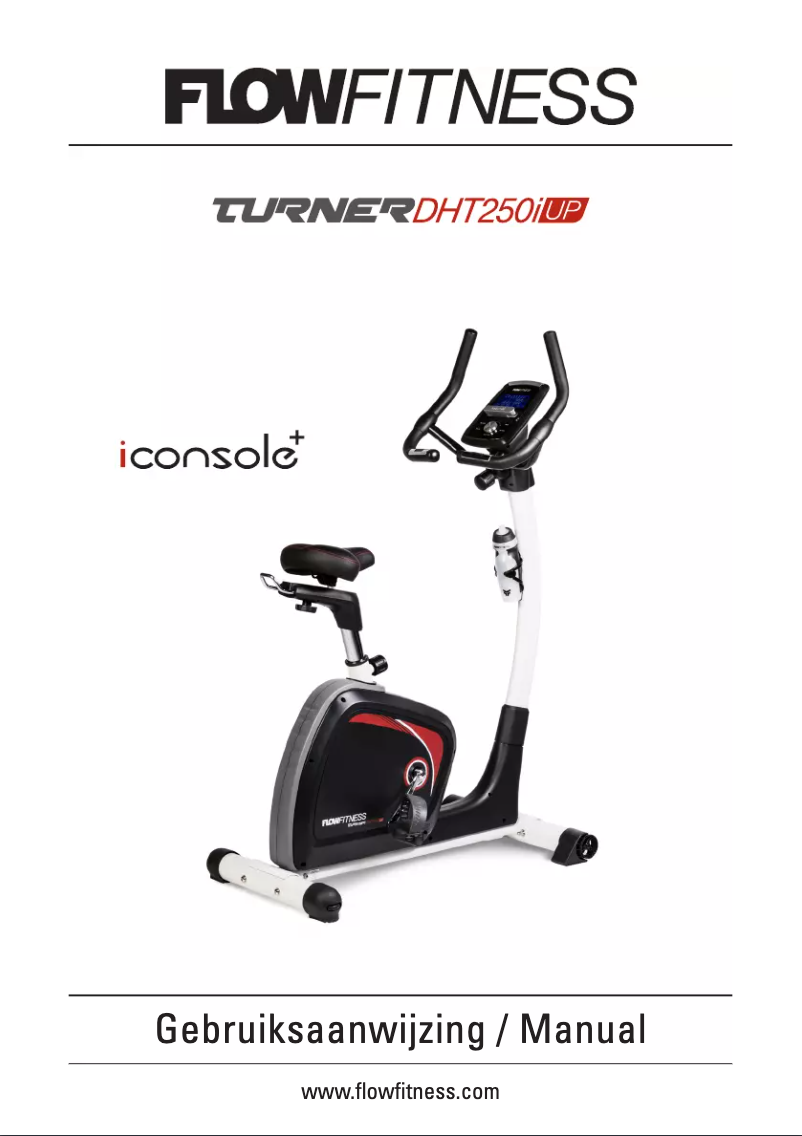 Página 1 del manual Manual de usuario Flow Fitness Turner DHT250i Up iConsole