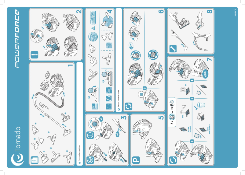 Page 1 de la notice Manuel utilisateur Electrolux TOPF61RR