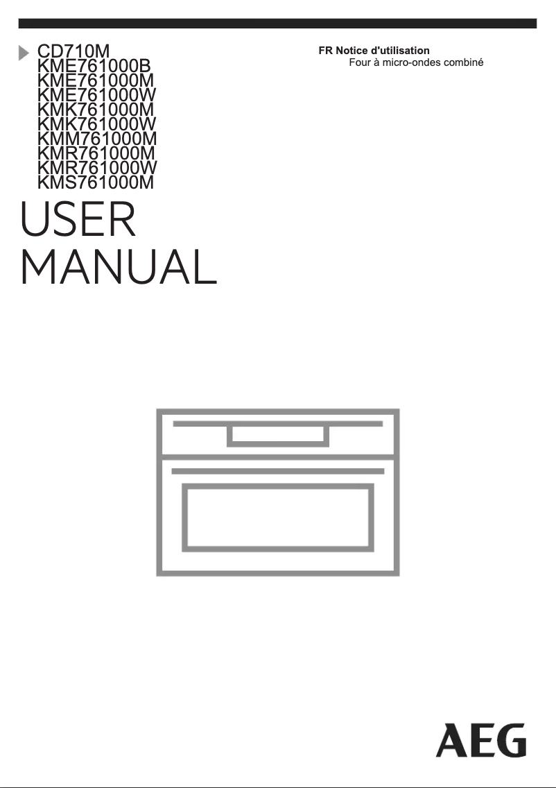Página 1 del manual Manual de usuario AEG KMR761000M
