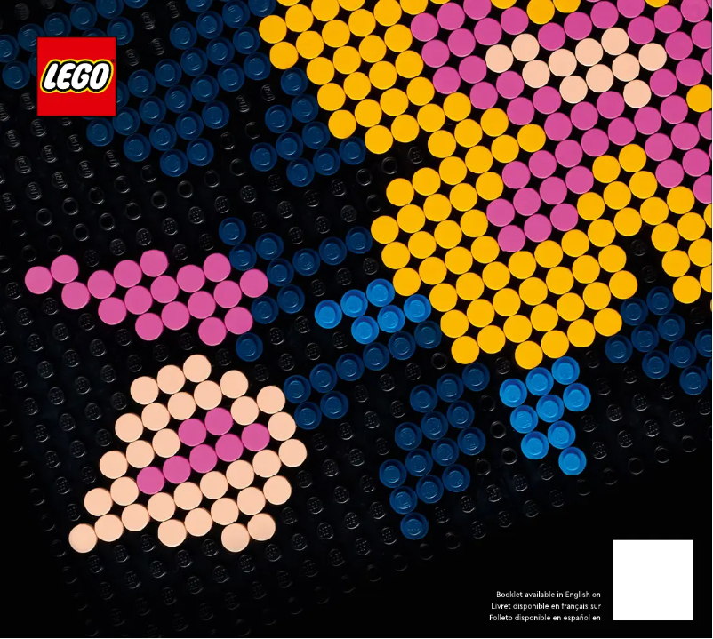 Page n°1 - Consignes visuelles Lego Floral Art 31207
