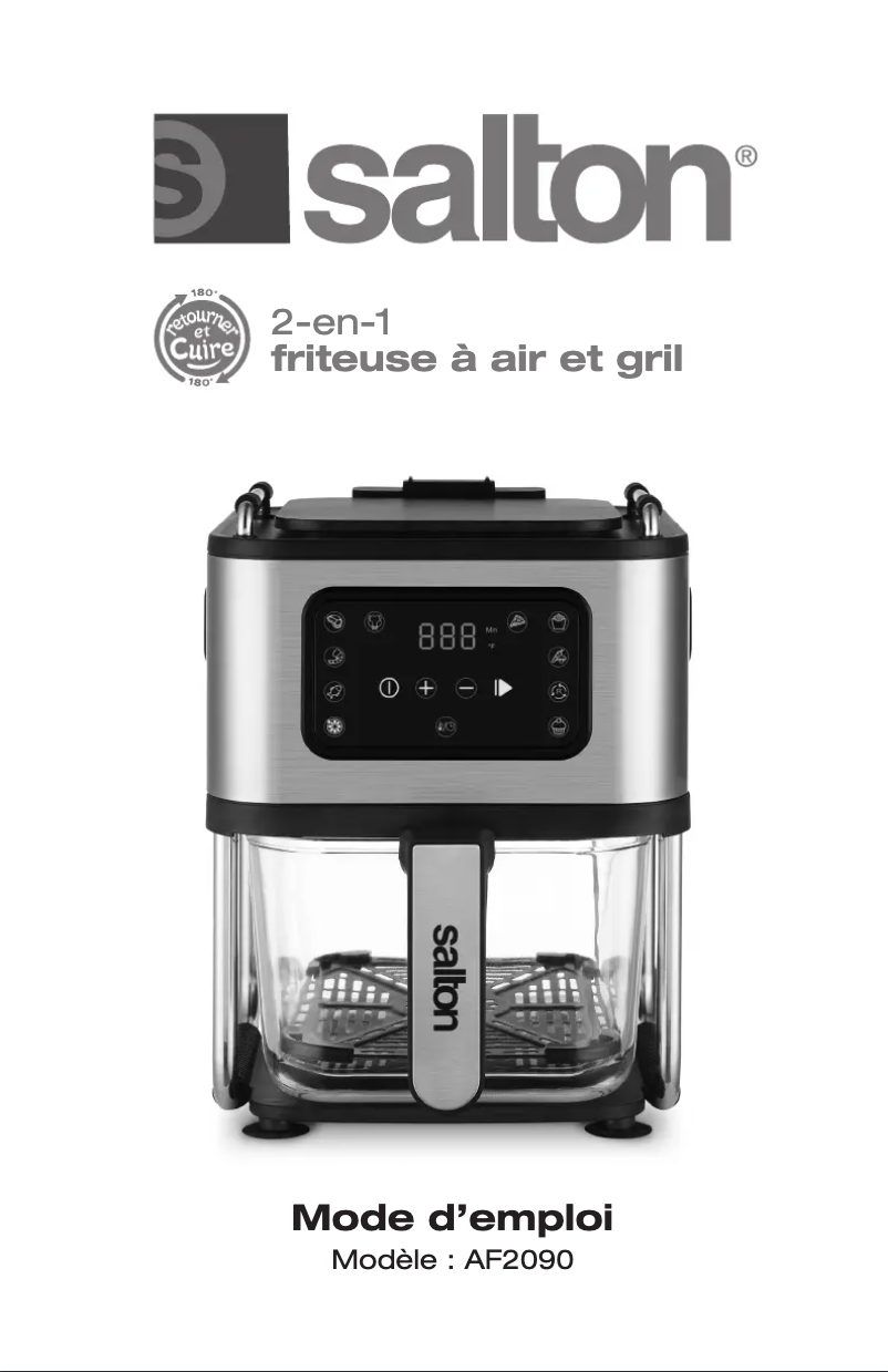 Image de la première page du manuel de l'appareil AF2090