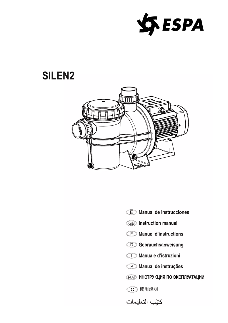 Image de la première page du manuel de l'appareil Silen 2