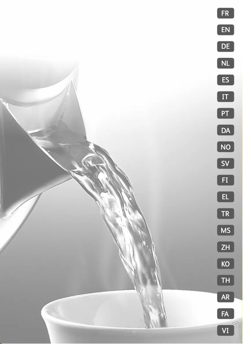 Page 1 de la notice Manuel utilisateur Tefal BF812010