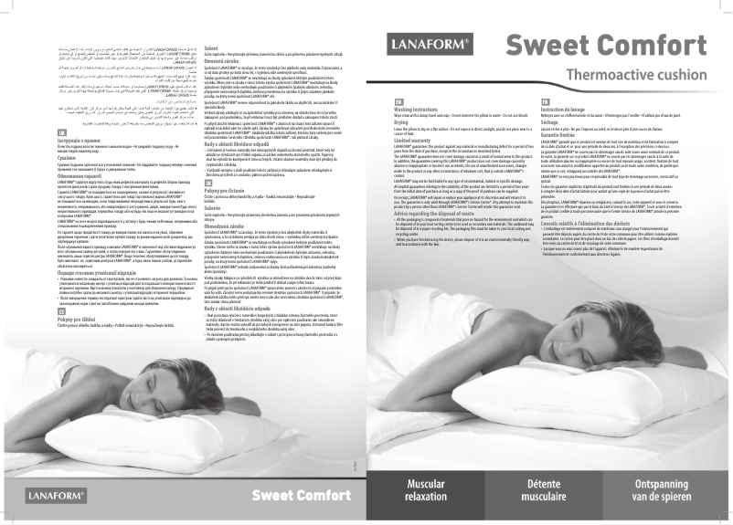 Page n°1 - Manuel utilisateur Lanaform Sweet Comfort