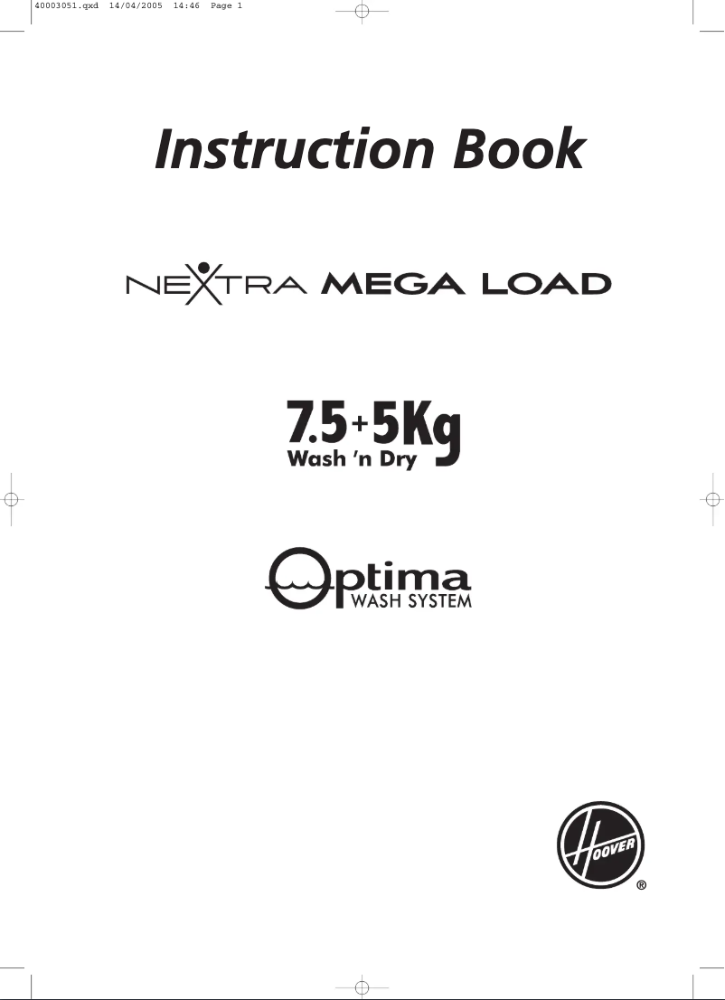 Image de la première page du manuel de l'appareil HNWF 6137-80