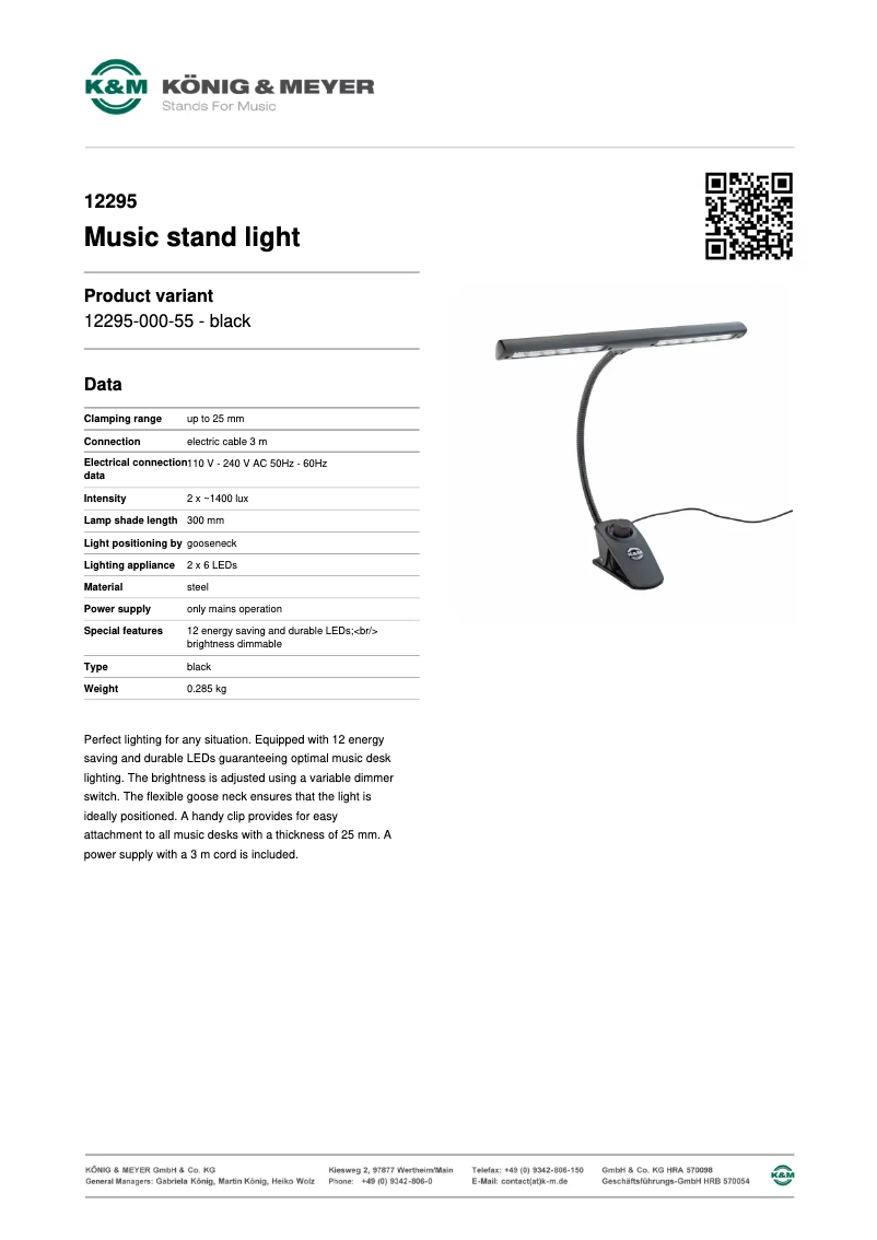 Image de la première page du manuel de l'appareil 12295