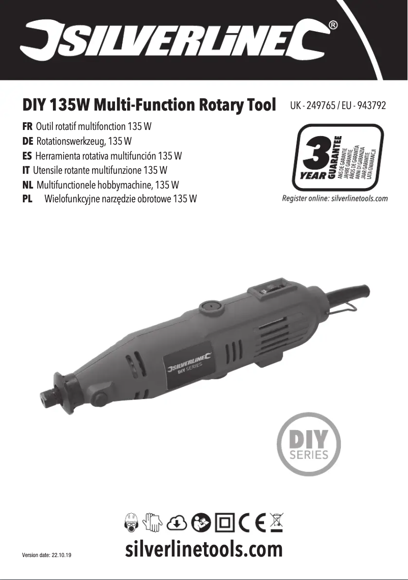 Page n°1 - Manuel utilisateur Silverline 249765