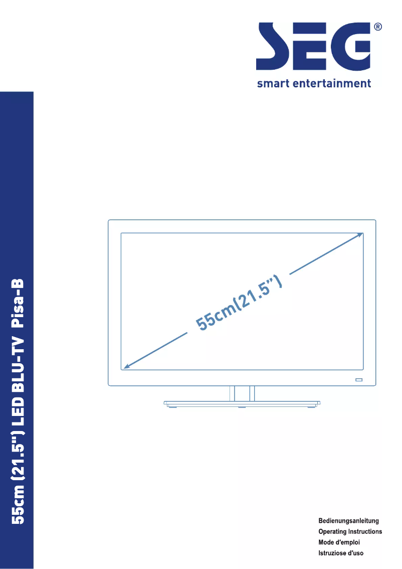 Page 1 de la notice Manuel utilisateur SEG Pisa-B