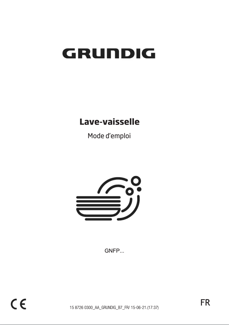 Page 1 de la notice Manuel utilisateur Grundig GNFP3630XB