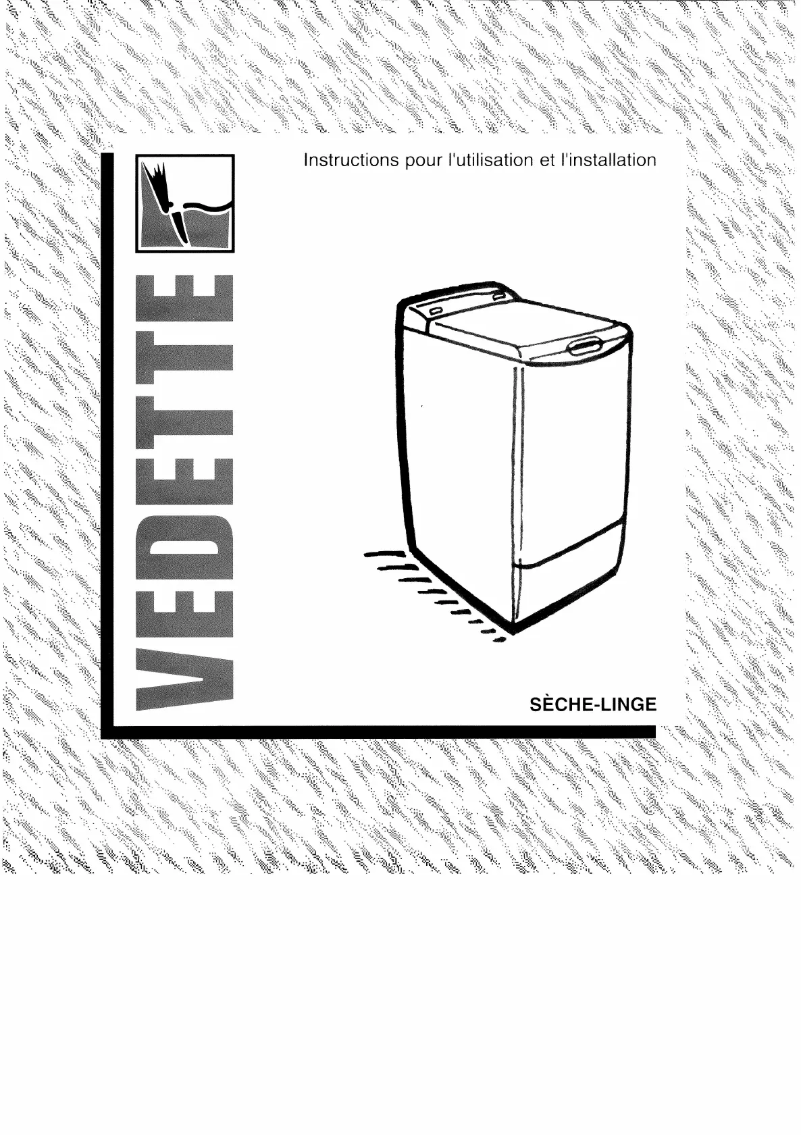 Page 1 de la notice Manuel utilisateur Vedette EG13