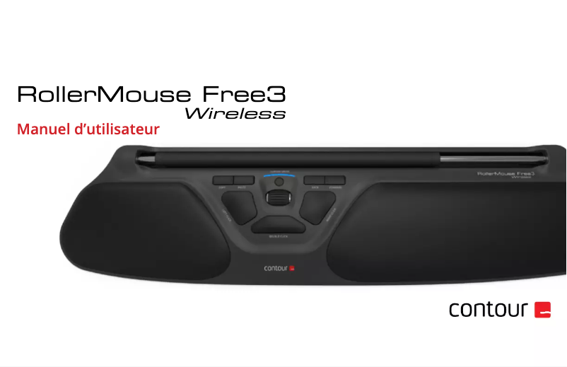Page 1 de la notice Manuel utilisateur Contour Design Free3