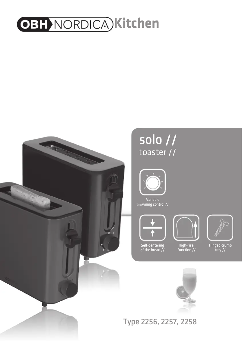 Image de la première page du manuel de l'appareil Solo