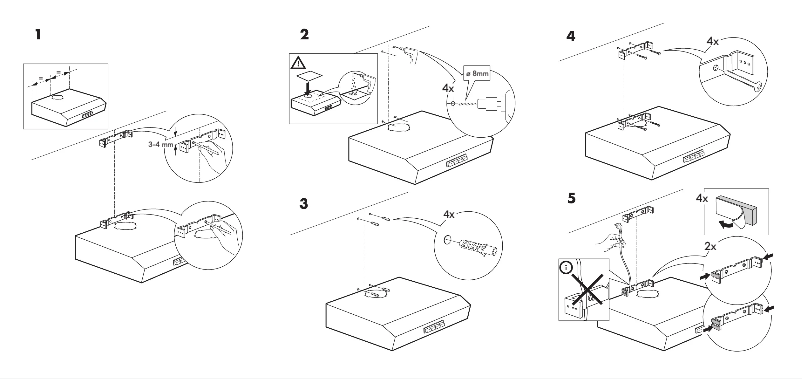 Page 1 de la notice Manuel utilisateur Ikea LAGAN 900.690.66