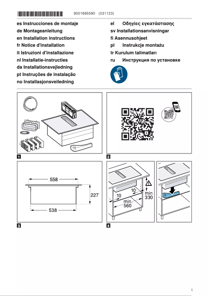 Page n°1 - Manuel utilisateur Constructa CV435236