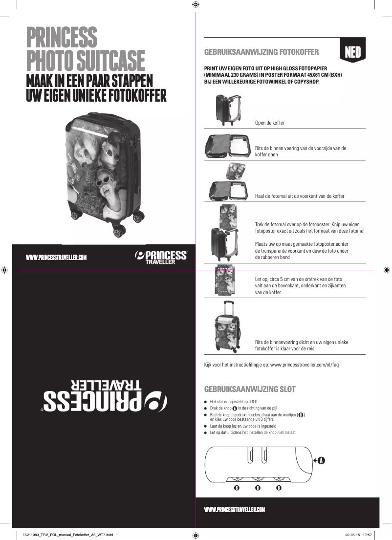 Page 1 of the manual User Manual Princess Photo