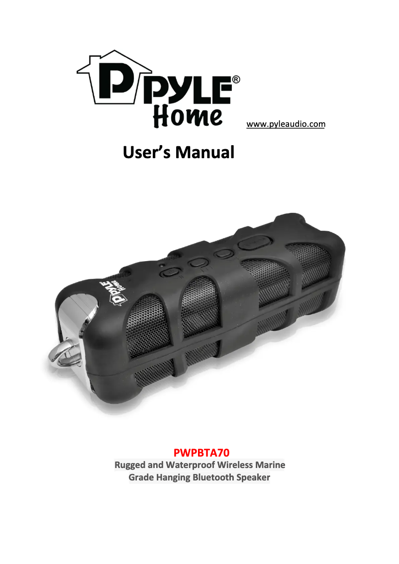 Image de la première page du manuel de l'appareil AZPWPBTA70BK