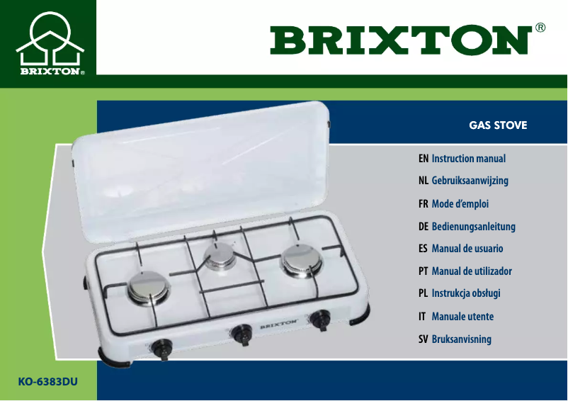 Image de la première page du manuel de l'appareil Brixton KO-6383