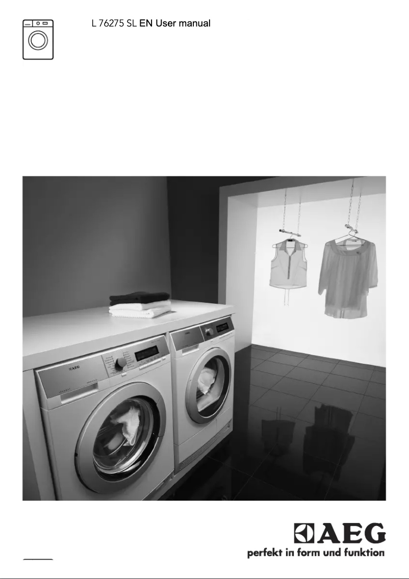 Page 1 de la notice Manuel utilisateur AEG L76275SL