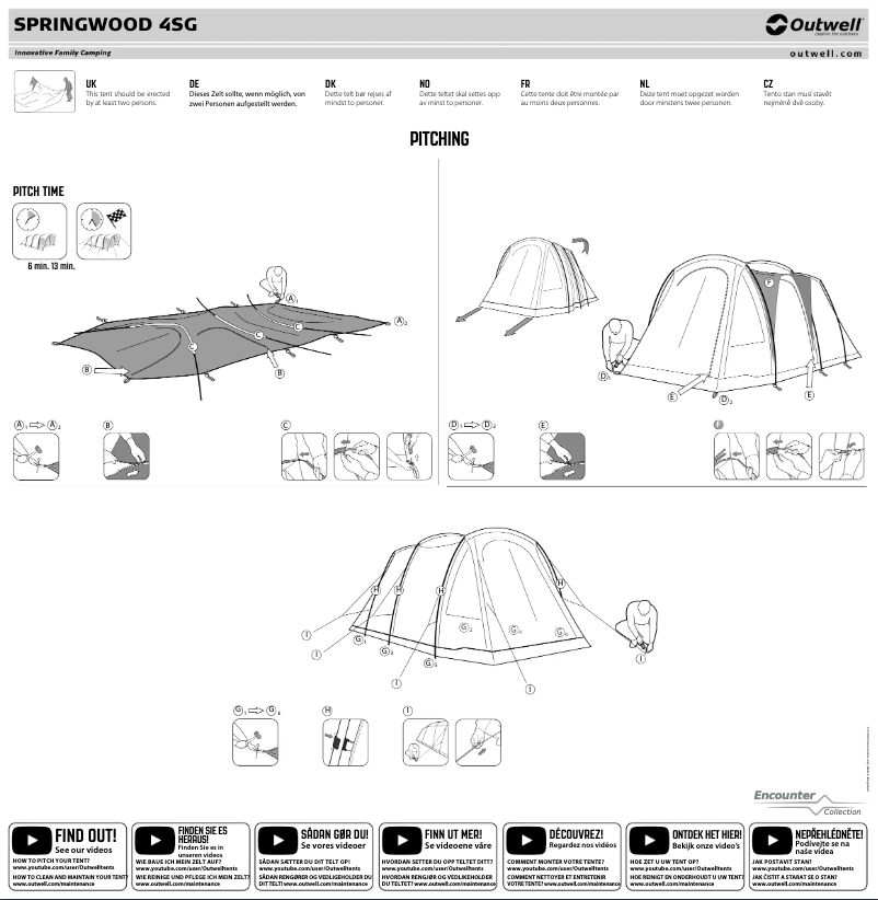 Image de la première page du manuel de l'appareil Springwood 4SG