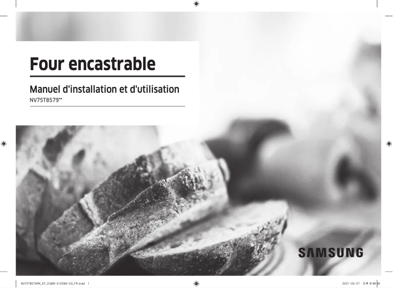 Page 1 de la notice Manuel utilisateur Samsung NV75T8579RK