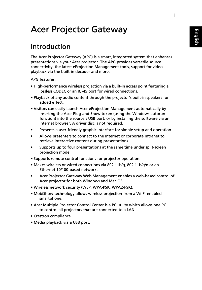 Imagen de la primera página del manual del dispositivo S5301WB