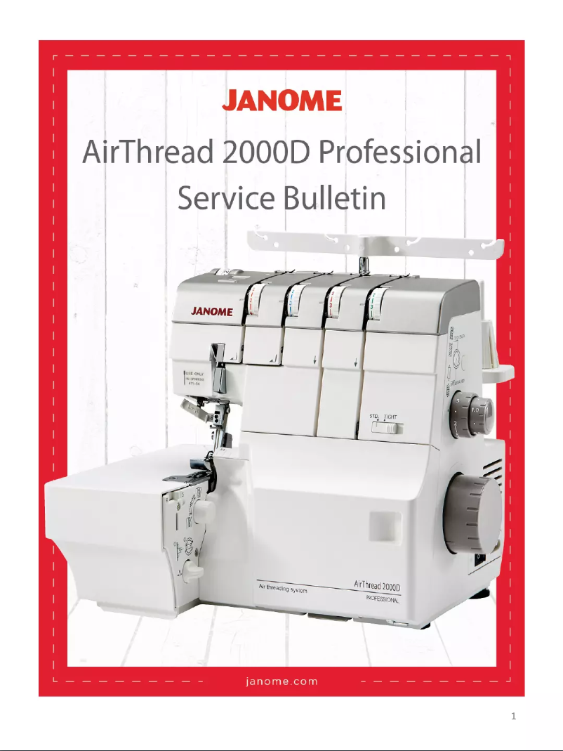 Image de la première page du manuel de l'appareil AirThread 2000D