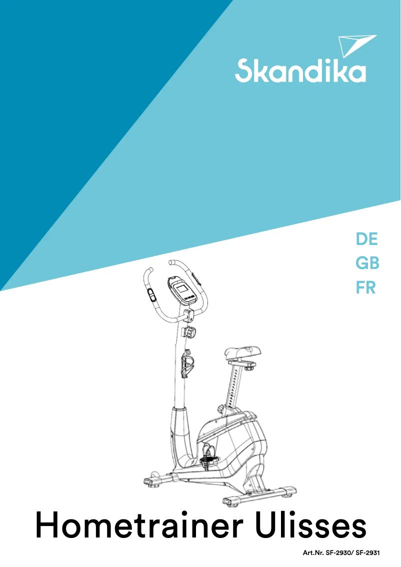 Page 1 de la notice Manuel utilisateur Skandika Ulisses
